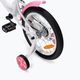 Vaikiškas dviratis Romet Tola 16 baltos ir rožinės spalvos 3