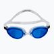 AQUA-SPEED Sonic JR vaikiški plaukimo akiniai skaidrūs/mėlyni 2