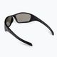 GOG Maldo juodi / sidabriniai veidrodiniai akiniai nuo saulės E348-1P 2