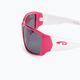 GOG Jungle rožinės/baltos/dūminės spalvos vaikiški akiniai nuo saulės E962-4P 5