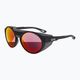 GOG Manaslu matiniai juodi / pilki / polichromatiniai raudoni akiniai nuo saulės E495-2 6