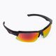 GOG dviratininkų akiniai Faun matiniai juodi/polichromatiniai raudoni E579-2 2