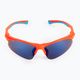 GOG Balami matiniai neoniniai oranžiniai / mėlyni / mėlyni veidrodiniai vaikiški dviratininkų akiniai E993-3 3