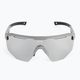 GOG dviratininkų akiniai Argo matiniai pilki / juodi / sidabriniai veidrodiniai E506-1 4
