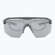 GOG dviratininkų akiniai Argo matiniai pilki / juodi / sidabriniai veidrodiniai E506-1 8