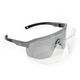 GOG dviratininkų akiniai Argo matiniai pilki / juodi / sidabriniai veidrodiniai E506-1 11