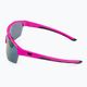 GOG Athena matiniai neoninės rožinės / juodos / polichromatinės baltai mėlynos spalvos dviratininkų akiniai E508-3 4