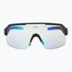 GOG Thor C matiniai juodi / polichromatiniai mėlyni E600-1 dviratininkų akiniai 8