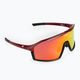 GOG dviratininkų akiniai Odyss matiniai bordo / juodi / polichromatiniai raudoni E605-4 2