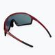 GOG dviratininkų akiniai Odyss matiniai bordo / juodi / polichromatiniai raudoni E605-4 3