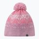 Vaikiška žieminė kepurė Reima Pohjoinen grey pink 7