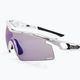 Rudy Project Tralyx+ balti blizgūs/impactx fotochrominiai 2 lazeriniai violetiniai dviračių akiniai SP7675690000 5