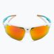Rudy Project Deltabeat balti smaragdiniai matiniai / daugiaspalviai oranžiniai akiniai nuo saulės SP7440580000 3