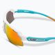 Rudy Project Deltabeat balti smaragdiniai matiniai / daugiaspalviai oranžiniai akiniai nuo saulės SP7440580000 4