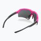 Rudy Project Deltabeat rožinės spalvos fluo / juodos matinės / raudonos spalvos akiniai nuo saulės SP7438900001 10