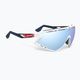 Rudy Project Defender balti blizgūs / išblukinti mėlyni / multilazeriniai ledo dviračių akiniai SP5268690020 2