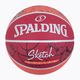 Spalding Sketch Dribble basketball 84381Z dydis 7 4
