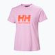 Moteriški marškinėliai Helly Hansen Logo 2.0 cherry blossom 4