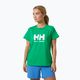 Moteriški marškinėliai Helly Hansen Logo 2.0 bright green