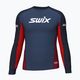Vyriški Swix Racex Bodyw termo marškinėliai tamsiai mėlyna ir raudona 40811-75120