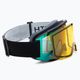 Smith Squad slidinėjimo akiniai juodi/chromapop saulės žali veidrodžiai M00668