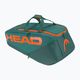 Teniso krepšys HEAD Pro Racquet XL 97 l dark cyan/fluo orange