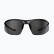 Bliz Motion + S3 blizgantys metaliniai juodi/dūminiai sidabriniai veidrodiniai dviratininko akiniai 4