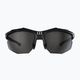 Bliz Hybrid S3 blizgantys juodi/dūminiai dviračių akiniai 5