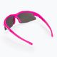 Bliz Hybrid mažieji rožiniai/dūminiai sidabriniai veidrodiniai dviratininkų akiniai 2