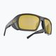Bliz Peak S4 matiniai juodi/rudi auksiniai veidrodiniai dviratininko akiniai