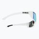 Bliz Drift S3 matiniai balti/dūminiai mėlyni kelių dviračių akiniai 5
