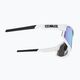Bliz Vision S3 matiniai balti/dūminiai mėlyni kelių dviračių akiniai 4