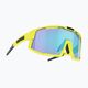 Bliz Vision dviračių akiniai matiniai geltoni/dūminiai mėlyni multi 6