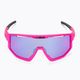 Bliz Fusion Nano Optics Nordic Light rožiniai/raudoni/violetiniai mėlyni kelių dviračių akiniai 3