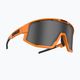 Bliz Fusion S3 matiniai neoniniai oranžiniai/dūminiai dviratininko akiniai