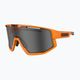 Bliz Fusion S3 matiniai neoniniai oranžiniai/dūminiai dviratininko akiniai 2
