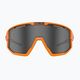 Bliz Fusion S3 matiniai neoniniai oranžiniai/dūminiai dviratininko akiniai 3