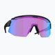 Bliz Breeze Nano Optics Nordic Light dviratininkų akiniai matiniai juodi/begonia/violetiniai mėlyni multi 9
