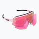 Bliz Breeze matinės pudros rausvos/rudos spalvos rožiniai multi/rožiniai dviračių akiniai 5