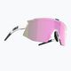 Bliz Breeze matiniai baltos/rudos spalvos rožiniai multi/skaidrūs dviratininkų akiniai 6