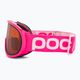 POC POCito Retina fluorescencinės rožinės spalvos vaikiški slidinėjimo akiniai 4
