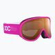 POC POCito Retina fluorescencinės rožinės spalvos vaikiški slidinėjimo akiniai 7