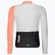 Vyriški dviračių marškinėliai ilgomis rankovėmis POC Essential Road Mid Jersey granite grey/zink orange 2