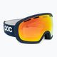 POC Fovea lead blue/partly sunny orange slidinėjimo akiniai