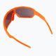 POC Do Blade fluorescencinės oranžinės spalvos permatomi / skaidrūs kelių auksiniai dviratininkų akiniai 2