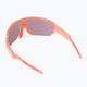 POC Do Half Blade fluorescencinės oranžinės spalvos permatomi dviratininkų akiniai 2