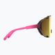 POC Devour fluo rožinės/uranio juodos spalvos peršviečiami/clarity kelių aukso spalvos dviračių akiniai 9