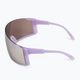 POC Propel purpuriniai kvarciniai permatomi / skaidrūs kelių sidabro spalvos dviratininkų akiniai 5
