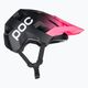 POC Kortal Race MIPS fluorescencinės rožinės/uranio juodos spalvos matinis dviratininko šalmas 4