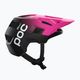 POC Kortal Race MIPS fluorescencinės rožinės/uranio juodos spalvos matinis dviratininko šalmas 10